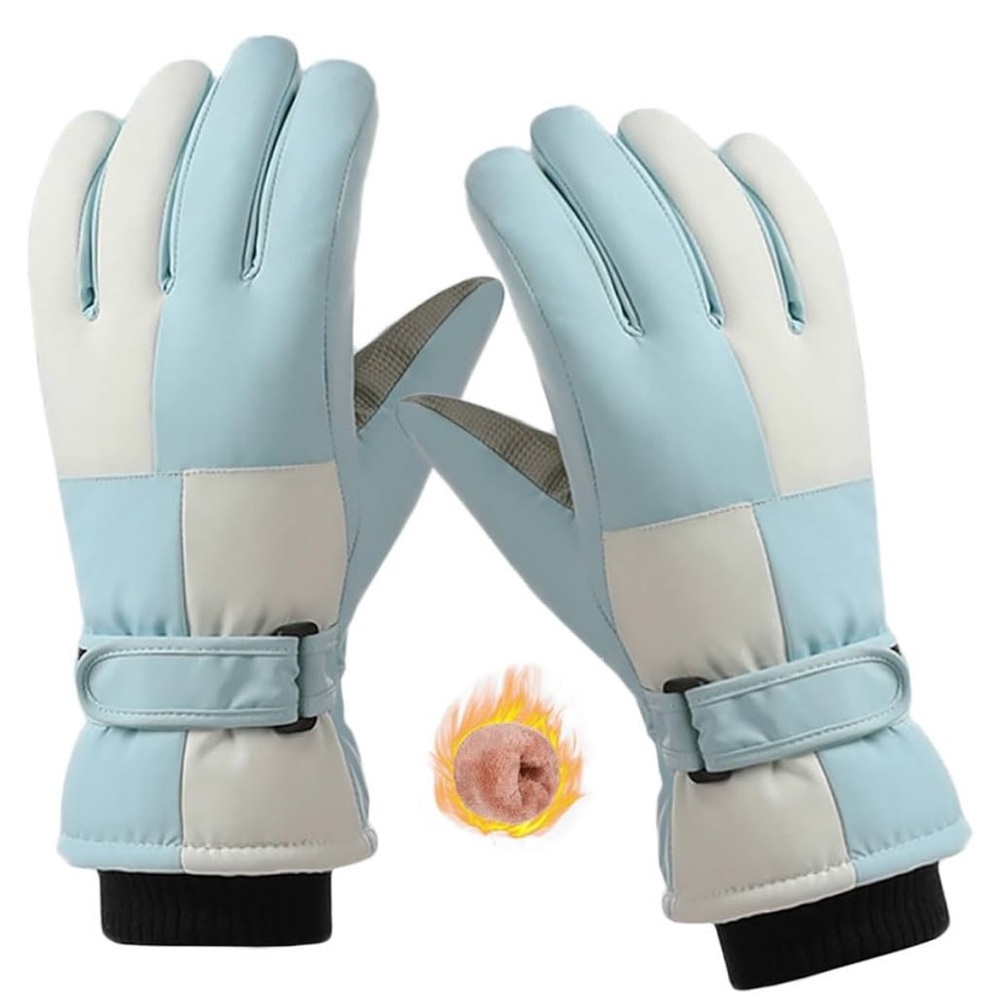 Colorblock Winter/Ski Gloves